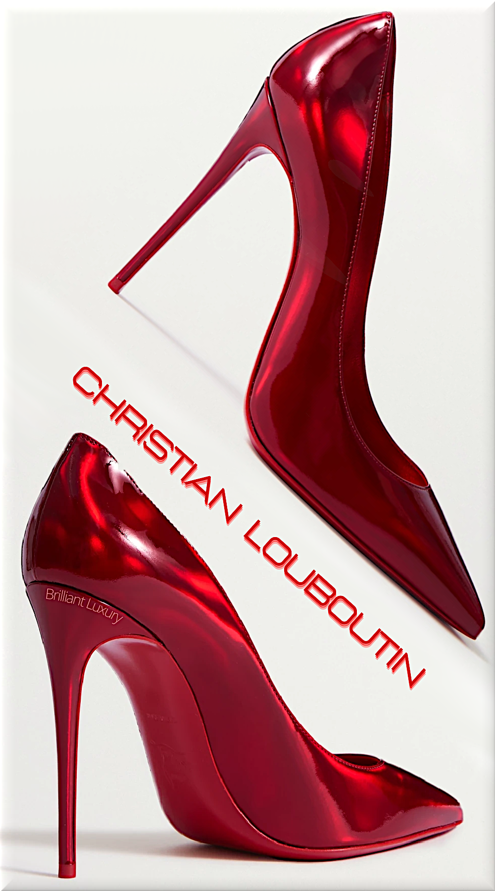 ♦Christian Louboutin Kate red iridescent leather pumps #christianlouboutin #shoes #brilliantluxury ♦Christian Louboutin Kate red iridescent leather pumps #christianlouboutin #shoes #brilliantluxury