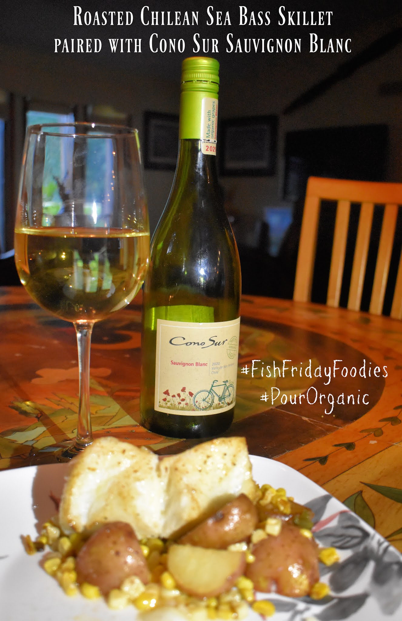 A Day in the Life on the Farm Roasted Chilean Sea Bass One Skillet