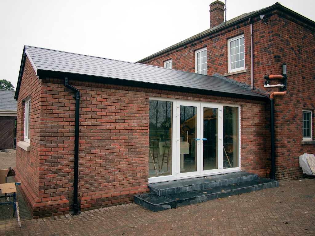 Chris Reilly Construction Kitchen extension work in progress