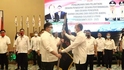 Rio Dondokambey Resmi Nahkodai KADIN Sulut