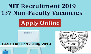 NIT Karnataka Recruitment 2019