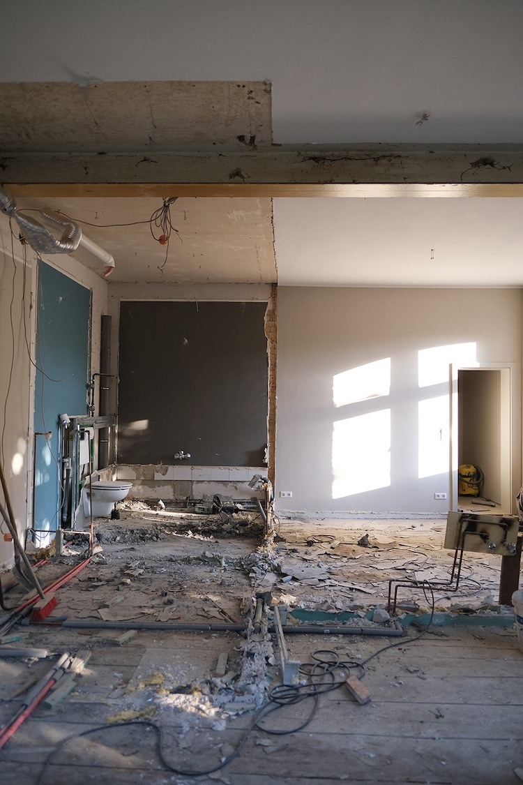 Before & After: A Derelict Classroom Becomes An Incredible Kitchen!