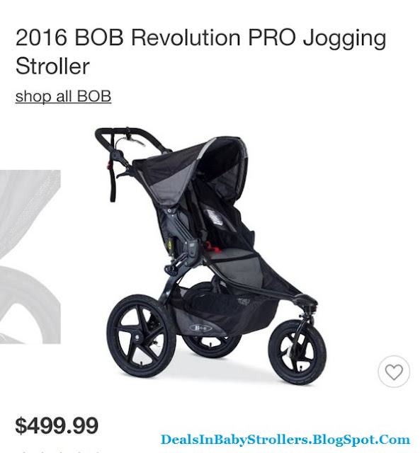 BOB REVOLUTION PRO JOGGING BABY STROLLER MyStrollerShop