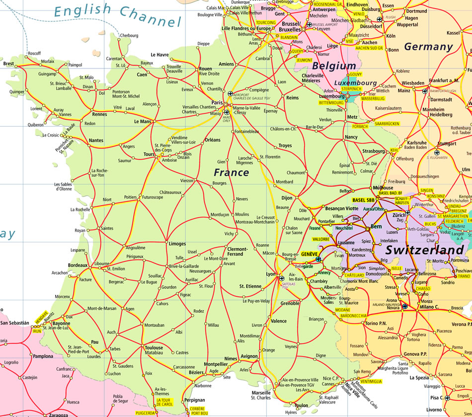 França Mapas Geográficos da França Enciclopédia Global™ França Mapas Geográficos da França Enciclopédia Global™