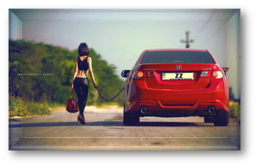 Honda Accord 8 девушка