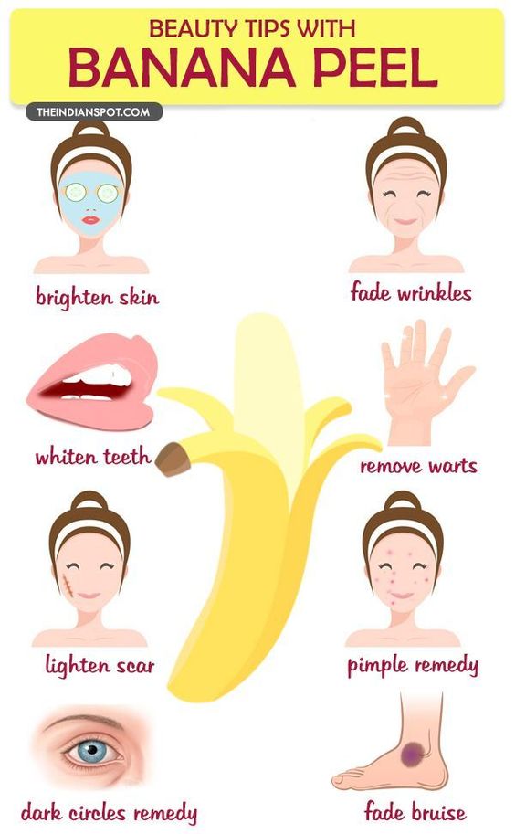 The amazing benefit of the banana peel! TOP 5 DIY