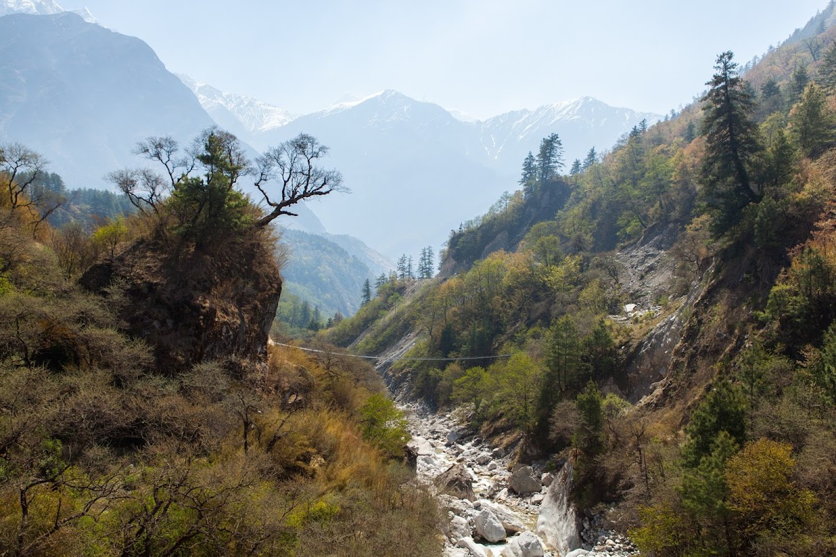 200км по красно-белым черточкам.. Around Annapurna. март-апрель 2017
