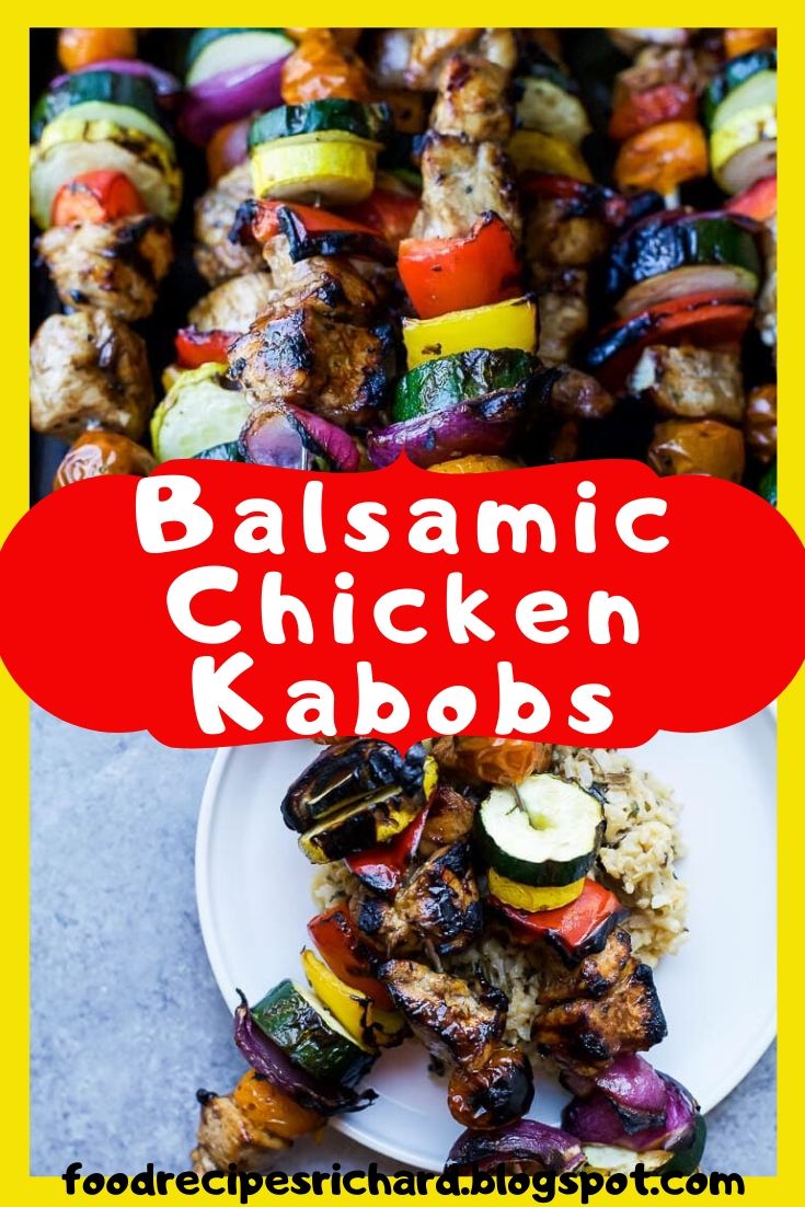 Balsamic Chicken Kabobs