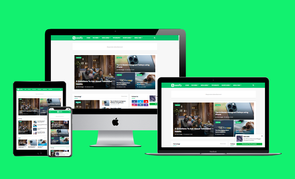Bajakanify Responsive Blogger Premium Template Bajakanify Responsive Blogger Premium Template