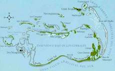 Mapa de Los Roques