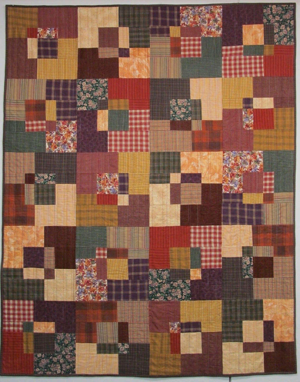 Exuberant Color 2 flannel quilts finished............