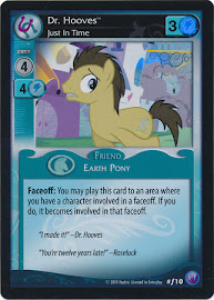 My Little Pony Dr. Hooves, Just In Time Canterlot Nights CCG Card