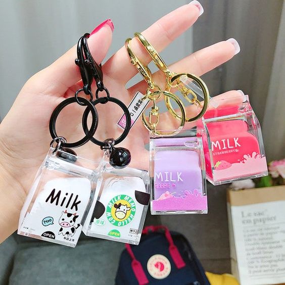 Milk Keychain Nada Store