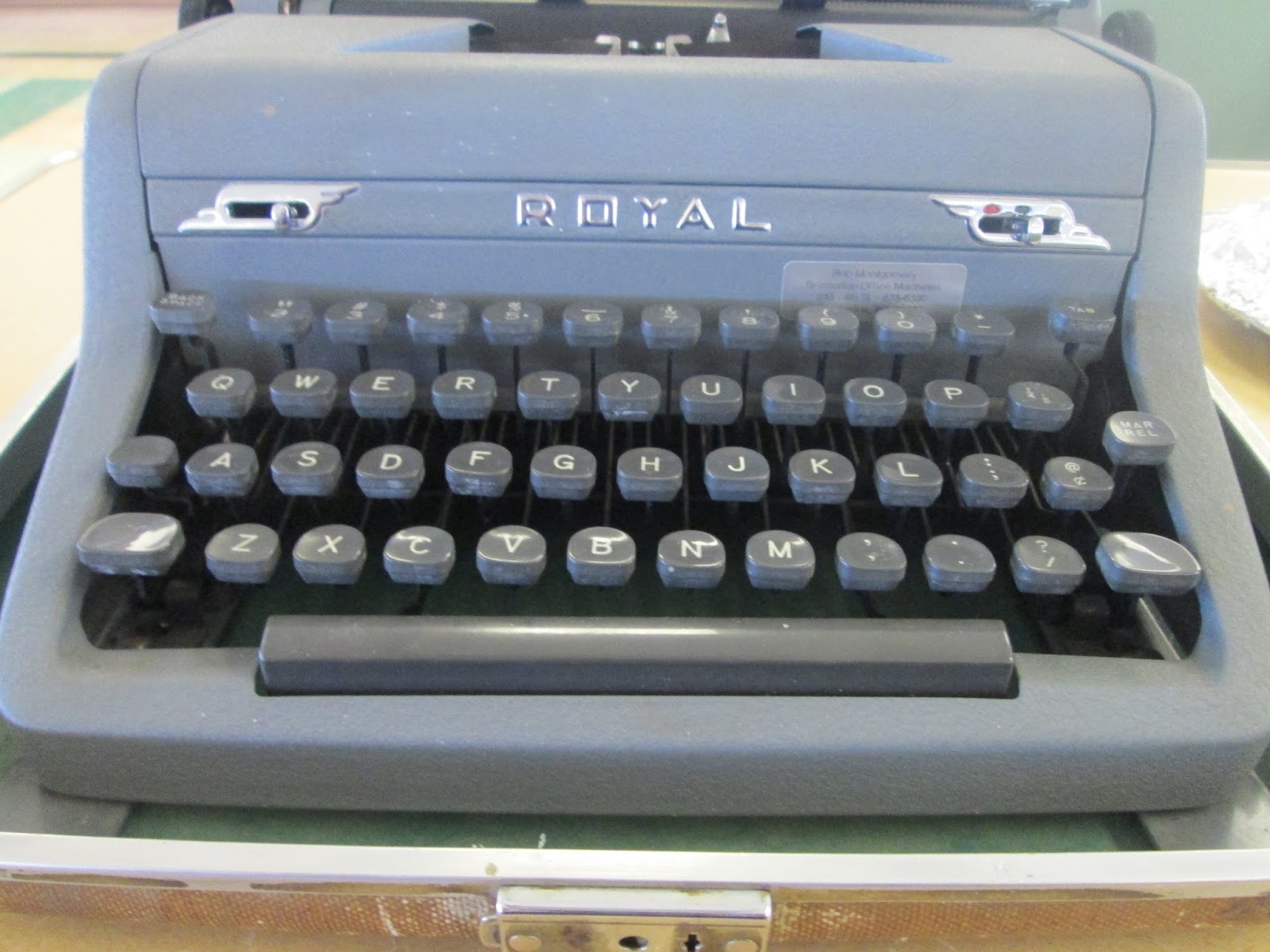 Royal Typewriters Refurbished Royal Quiet Deluxe, 1951