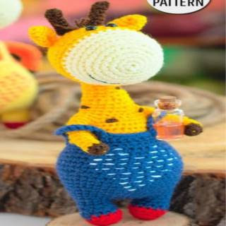 PATRON GRATIS JIRAFA AMIGURUMI 30444