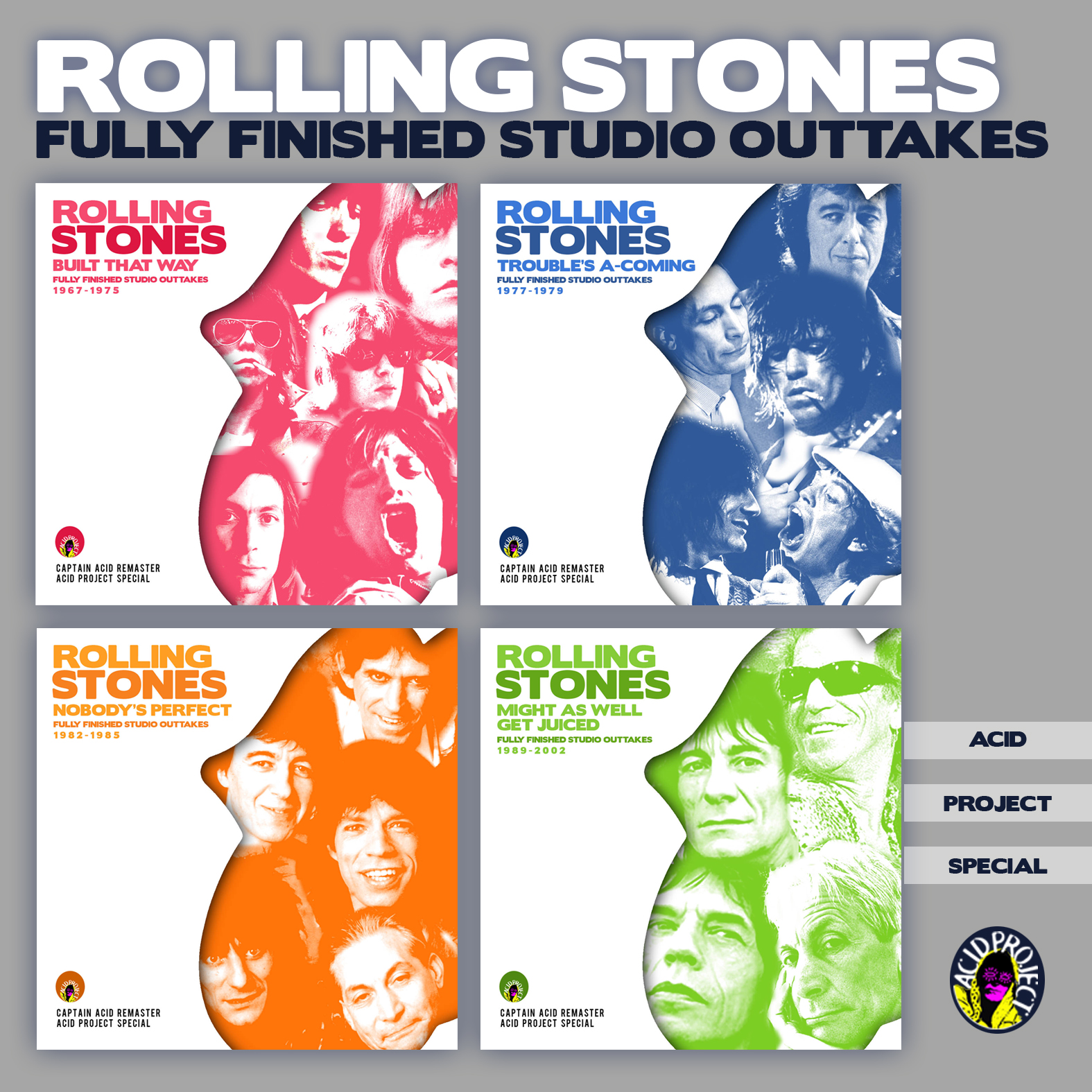 rolling stones tour chronology