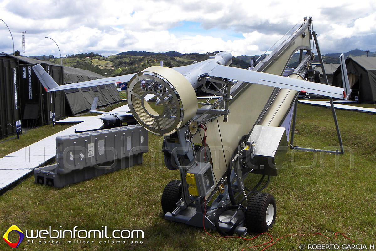 UAV Scaneagle de la Fuerza Aérea Colombiana Drone