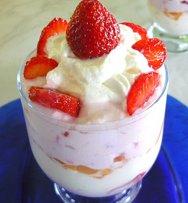 quick fruit cream