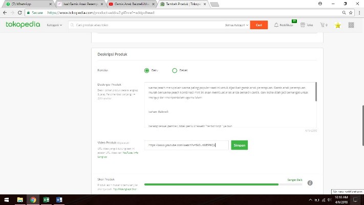 Cara Menambahkan Produk Baru Di Tokopedia Melalui Pc Laptop Bajuyuli Blog Cara Menambahkan Produk Baru Di Tokopedia Melalui Pc Laptop Bajuyuli Blog
