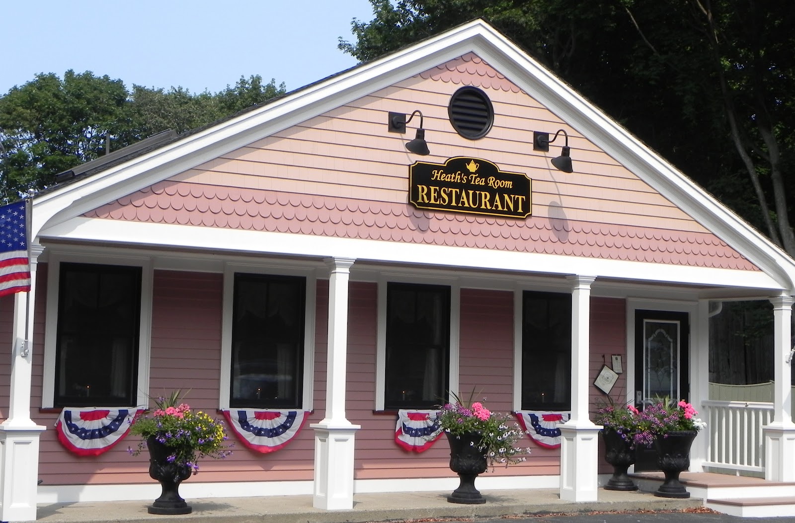Visits with Grandma Ann Tea in Rockport, MA at Heath's Tea room