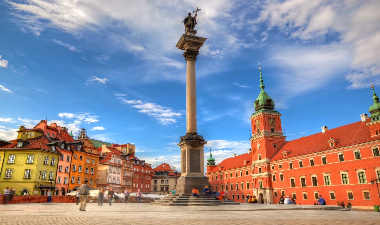 old town in warsaw poland