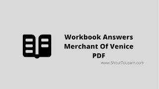 Merchant Of Venice Workbook Solution PDF