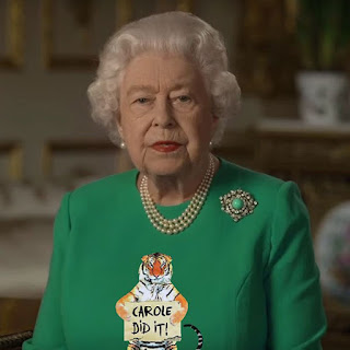 La reina de Inglaterra se pone un traje verde croma e Internet hace su magia. 33 2024