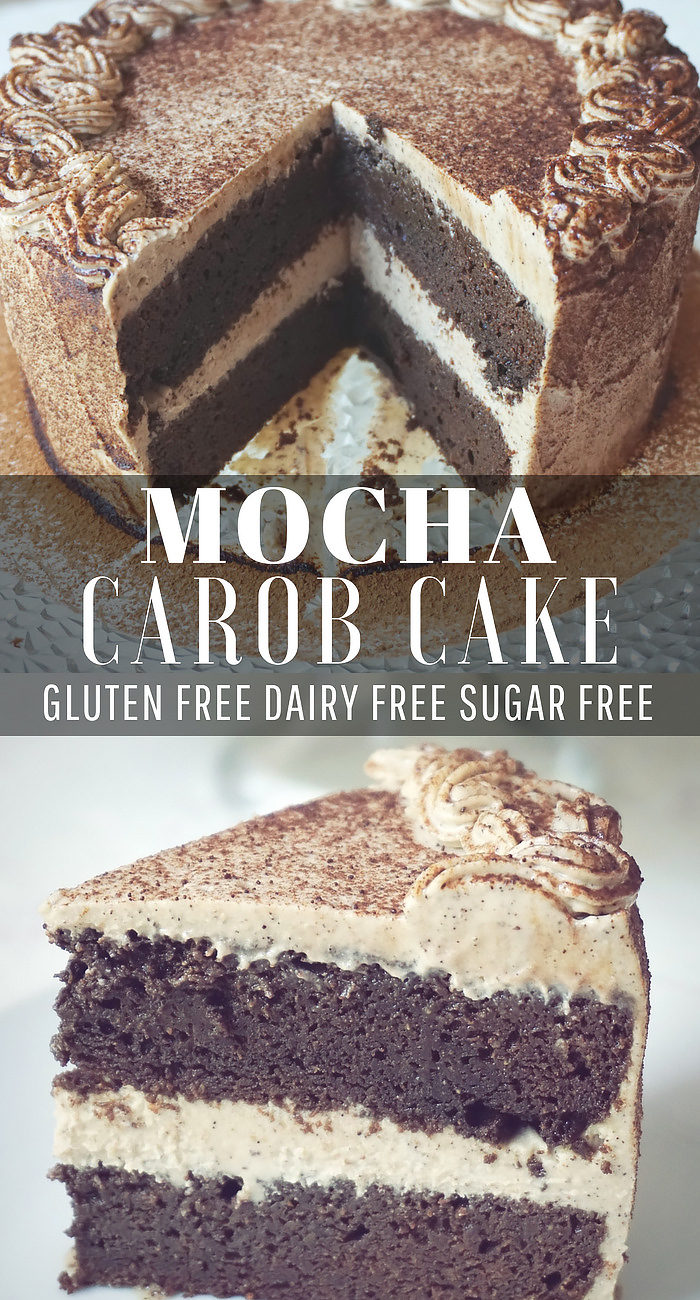 Mocha Carob Cake Gluten Free, Dairy Free, Sugar Free Recipes Home Inspiration and DIY Crafts