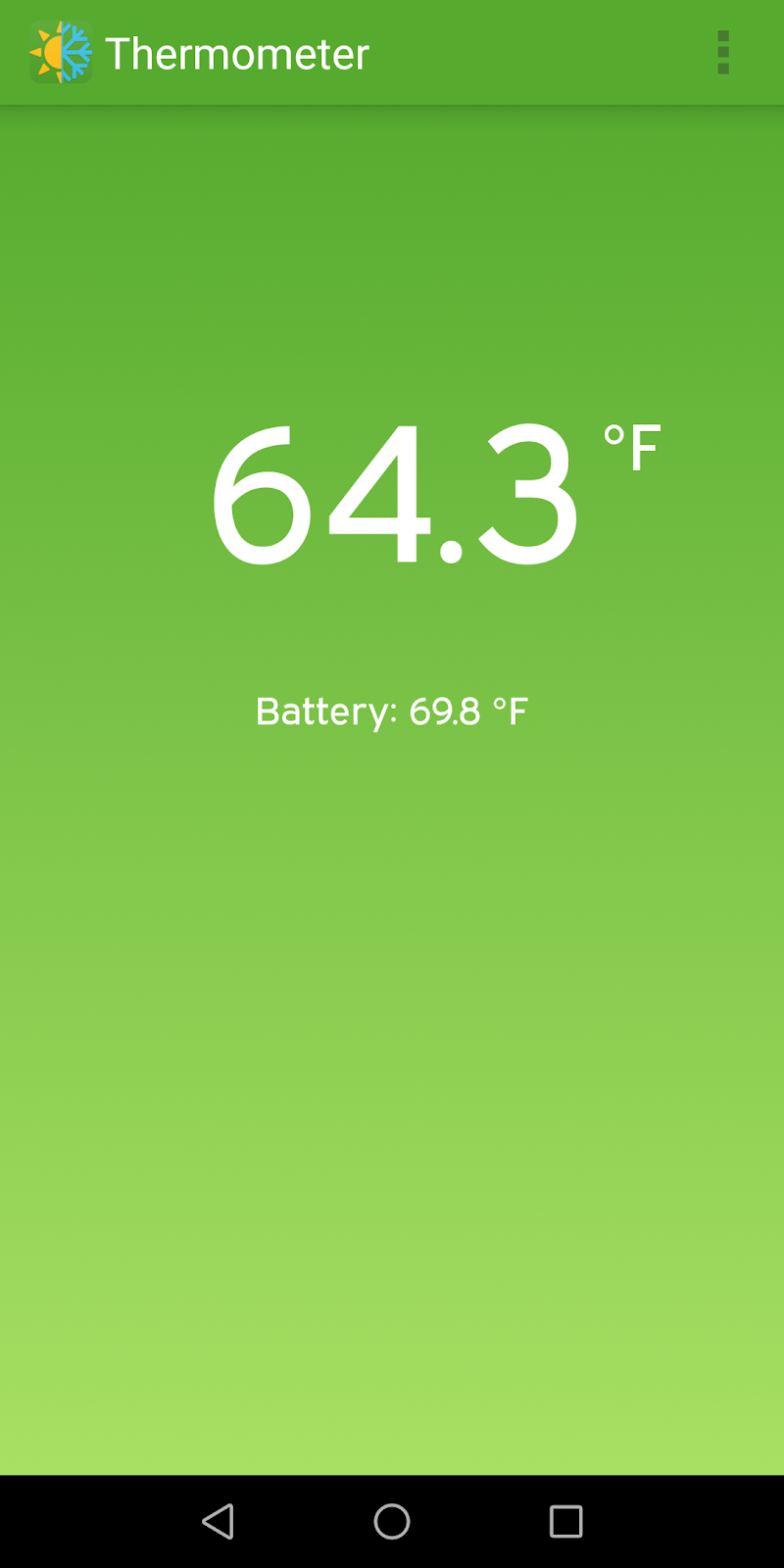 Thermometer Mobile Indoor & Outdoor Thermometer