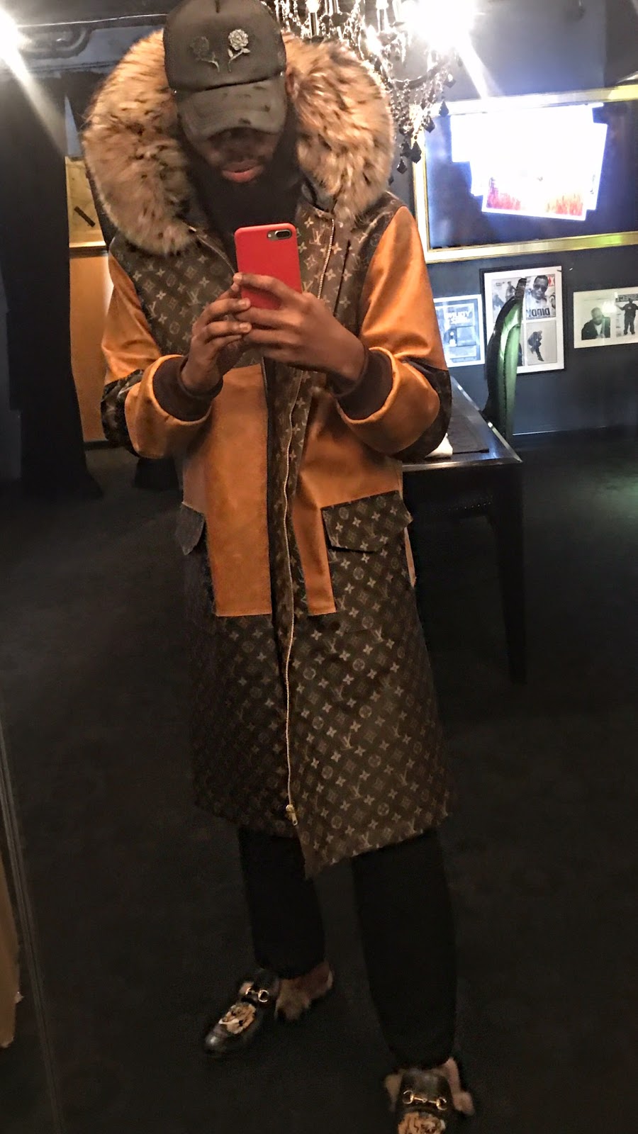 Stylish Bobo Alert Swanky Jerry Rocks N6.6m Louis Vuitton Jacket and