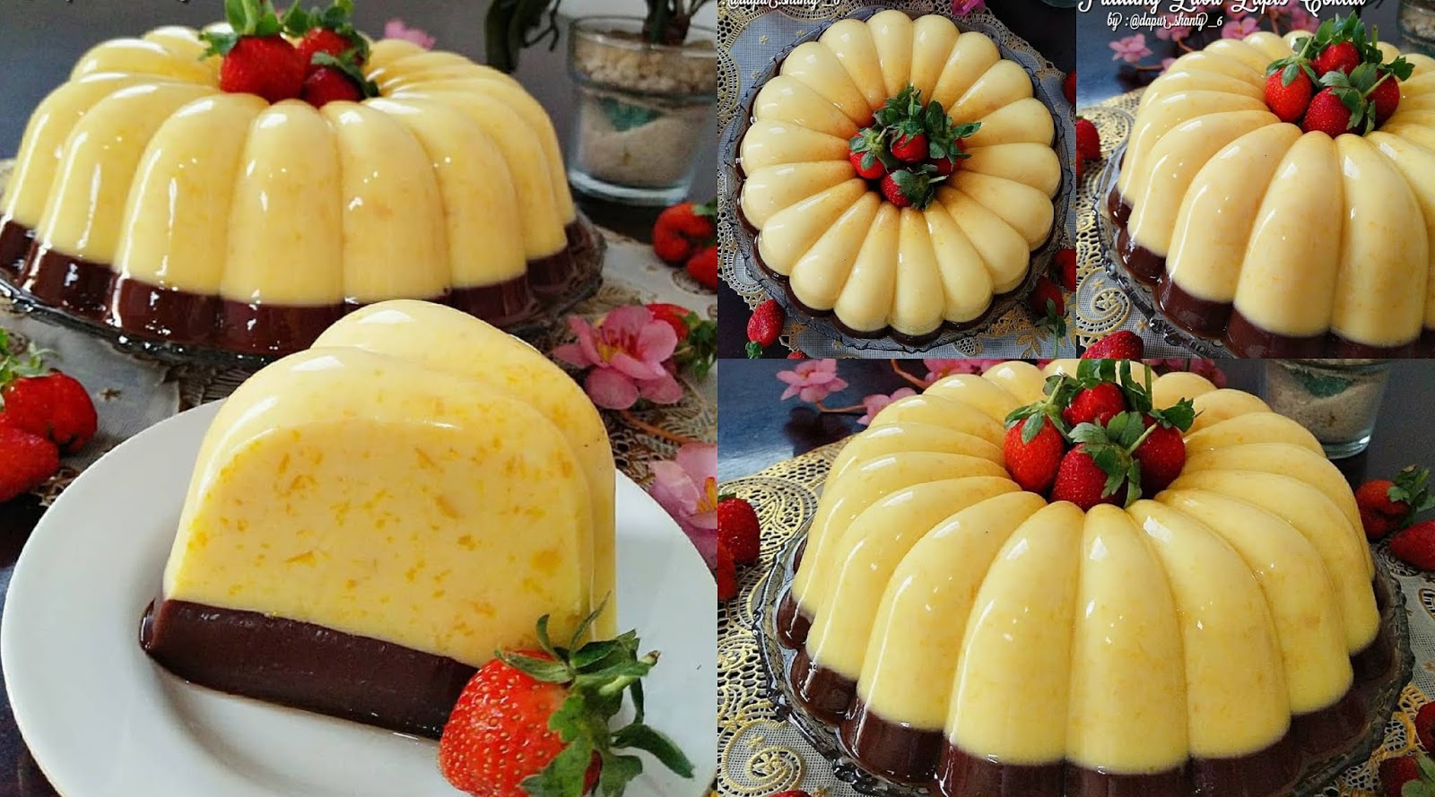 PUDING LABU LAPIS COKELAT by : @dapur.shanty__6