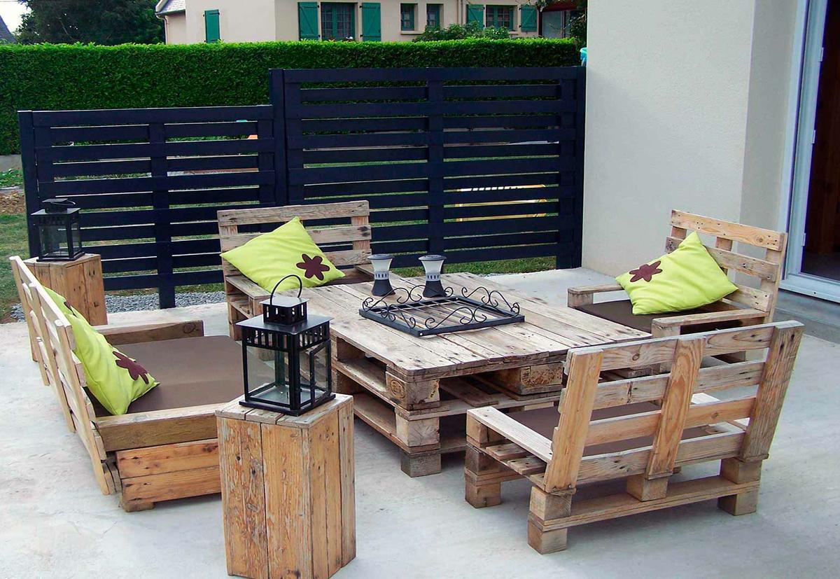 How to decorate a garden with pallets - Diy Fun World