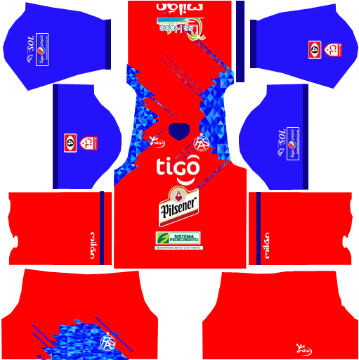 Uniformes para DLS Liga Pepsi El Salvador Club Deportivo Fas