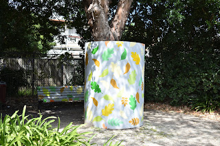 Strathfield Street Art | Fitzgerald Park painted tree rings
