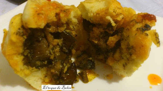  CUPCAKES SALADOS CON CALAMARES EN SU TINTA 