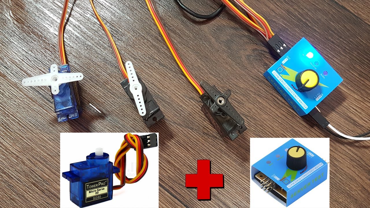 كيفية التحكم في السيرفو Servo Motor باستخدام CCPM Servo Consistency