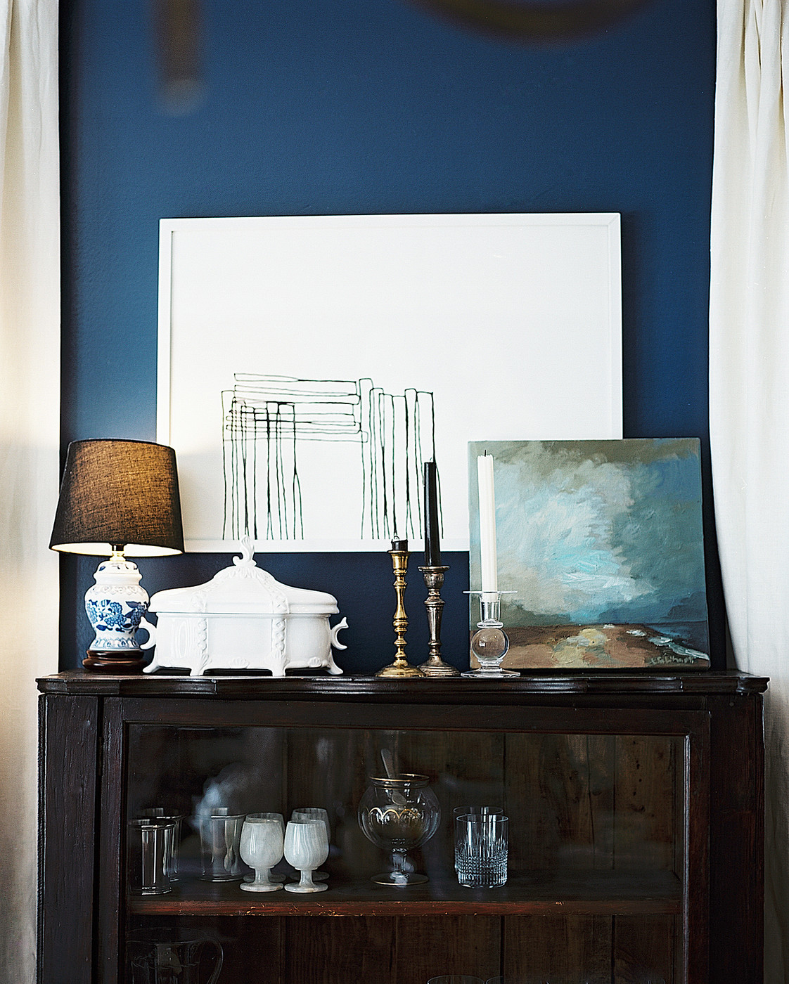 In the BLUE Room: Home and Art