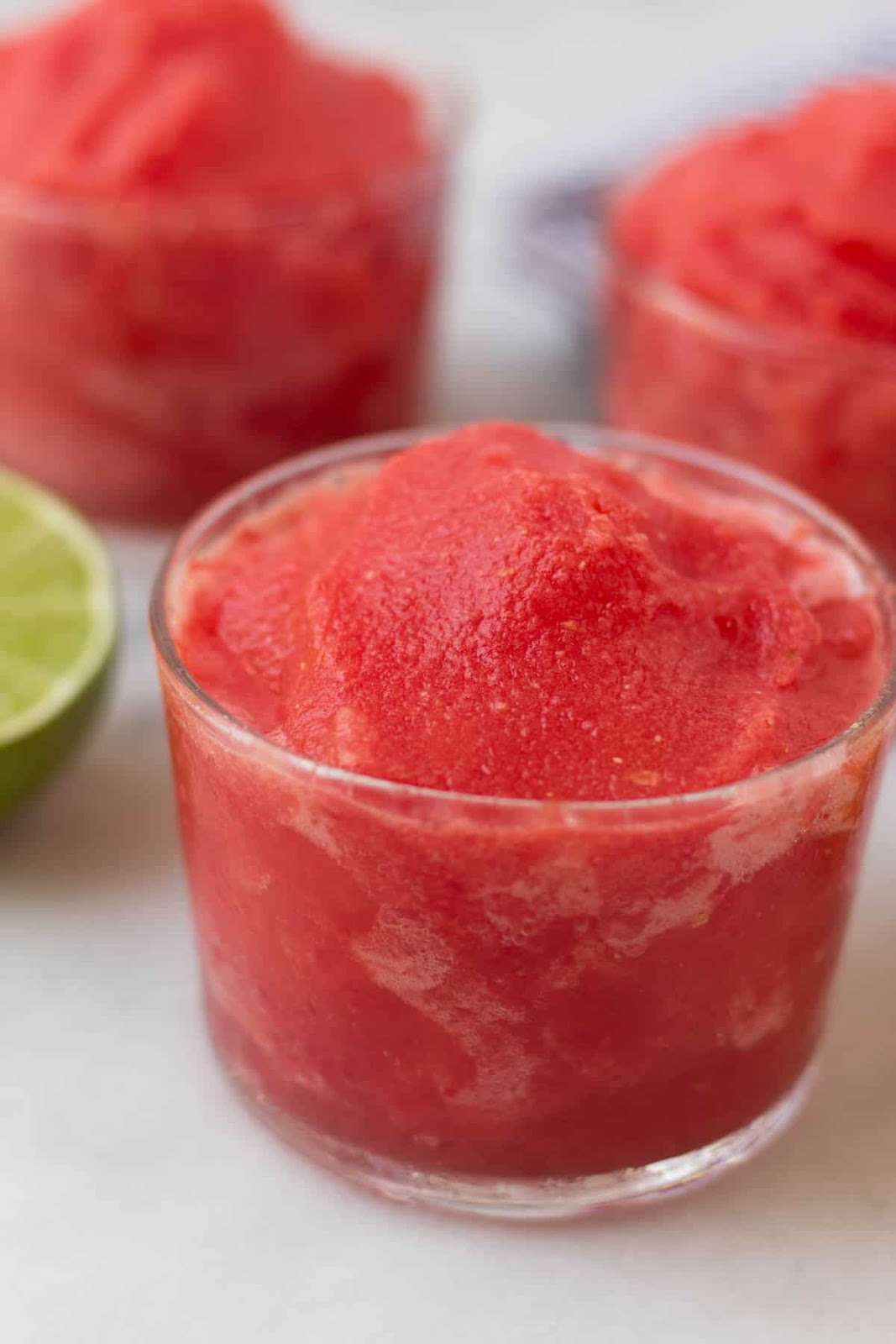 WATERMELON LIME SORBET COOKS DISHES