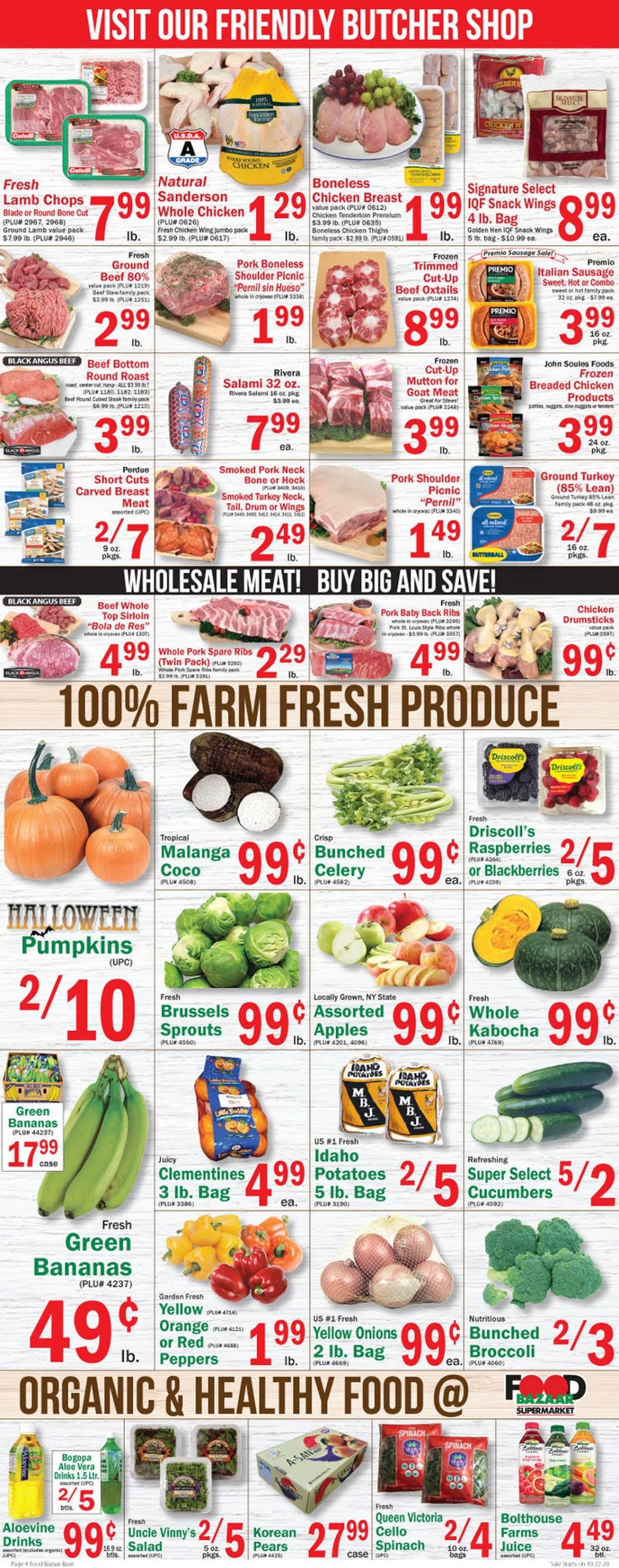 Food Bazaar Sales Circular October 22 28 2020