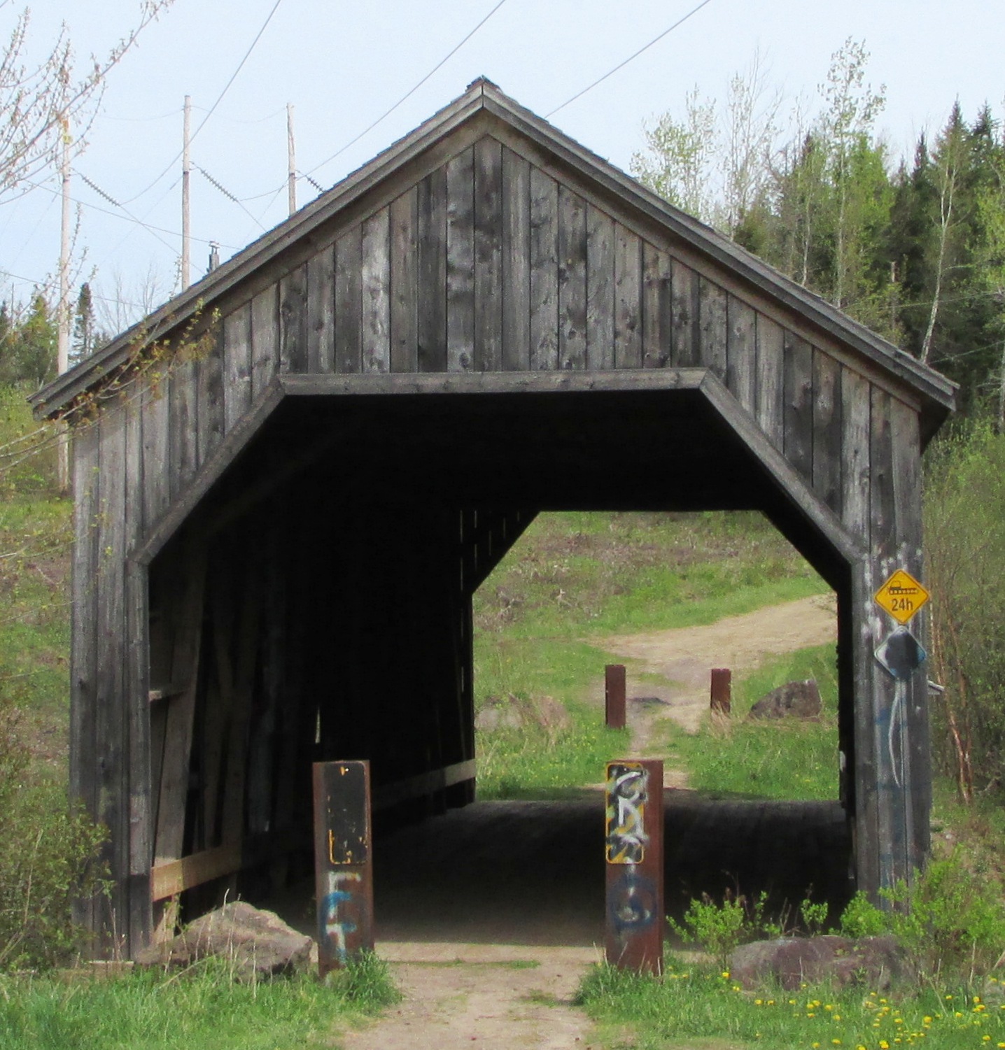 New Brunswick's Covered Bridges Shediac River No.4 (Joshua Gallant)