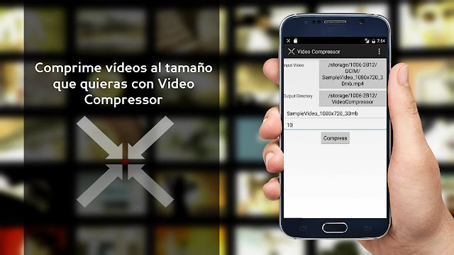 Comprime vídeos al tamaño que quieras con Video Compressor para Android (NO ROOT)