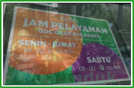 Alamat Kantor Pendaftaran Grab Surabaya Online 2021 Jawa Timur Cara Induk