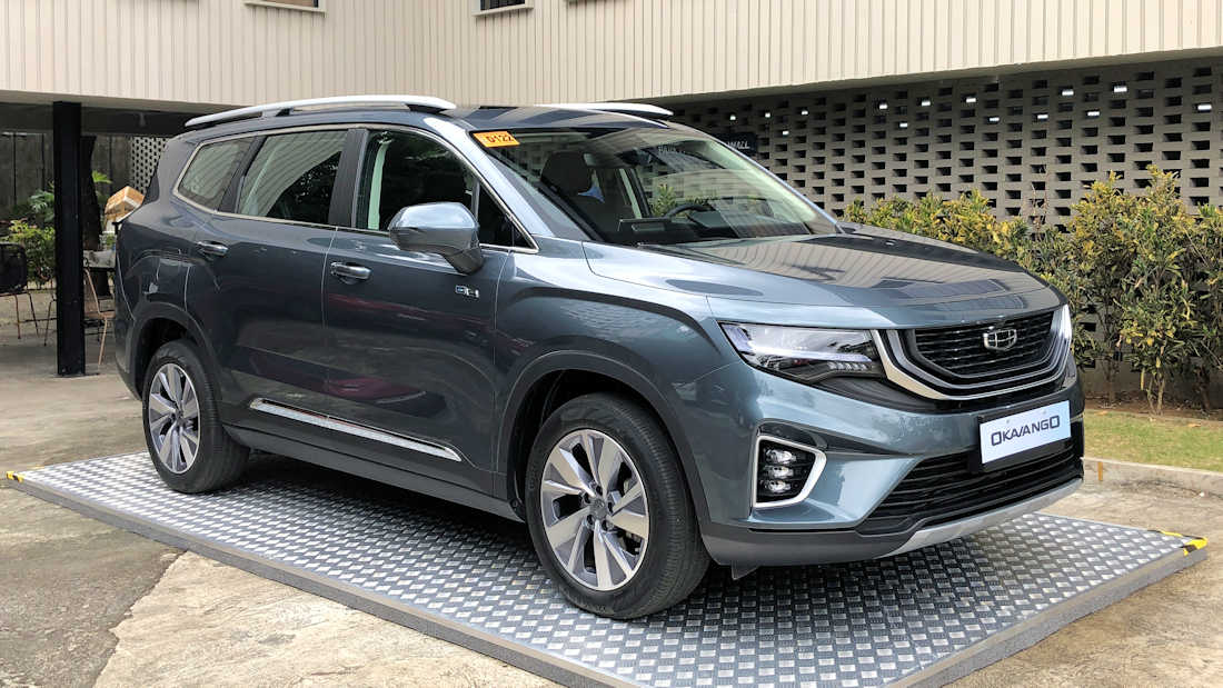 Geely Ph Launches Sunroof Equipped Okavango 7 Seater Suv For P 1 478m W Specs Carguide Ph Philippine Car News Car Reviews Car Prices