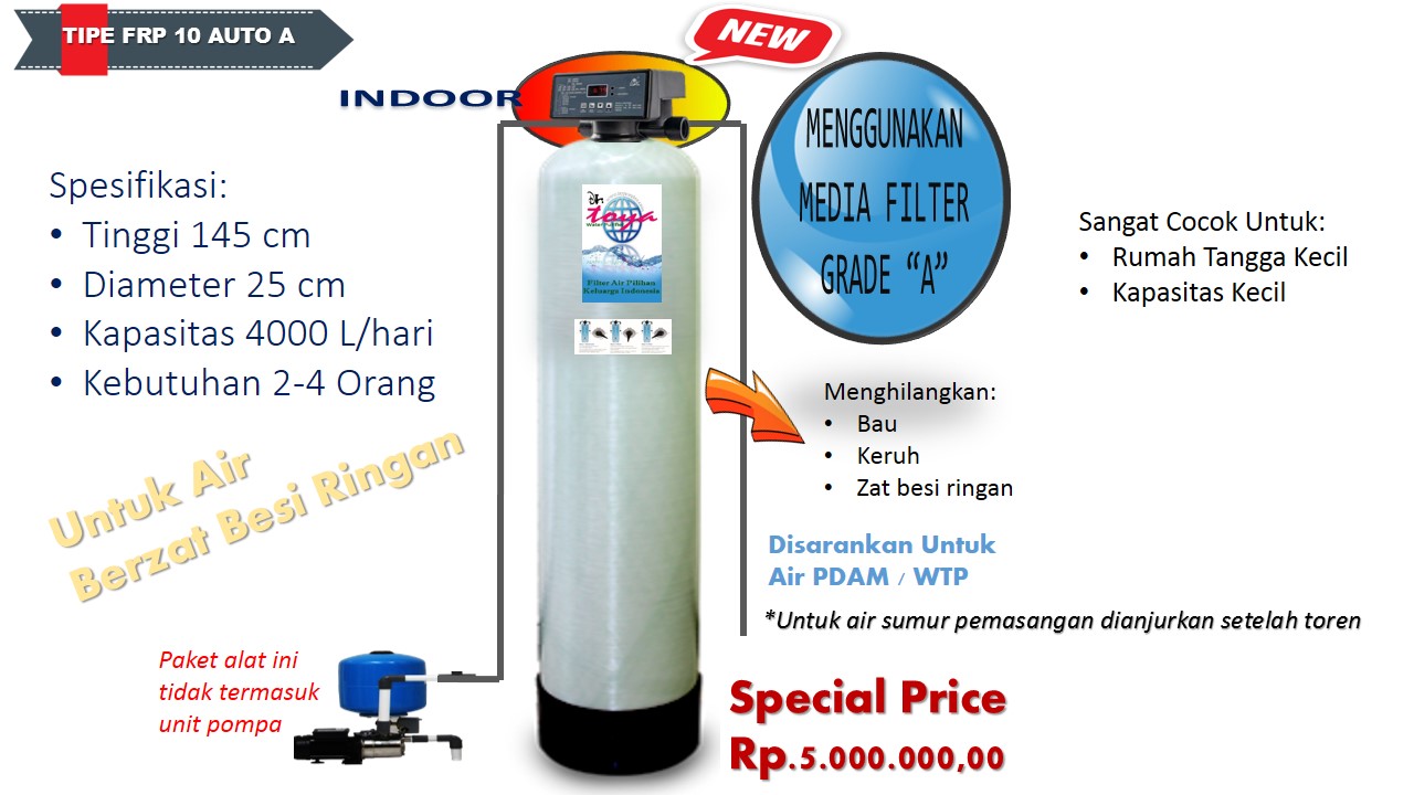 Promo Harga Terbaik Filter Air Sumur Dr.Toya Dr. Toya Water Purifier