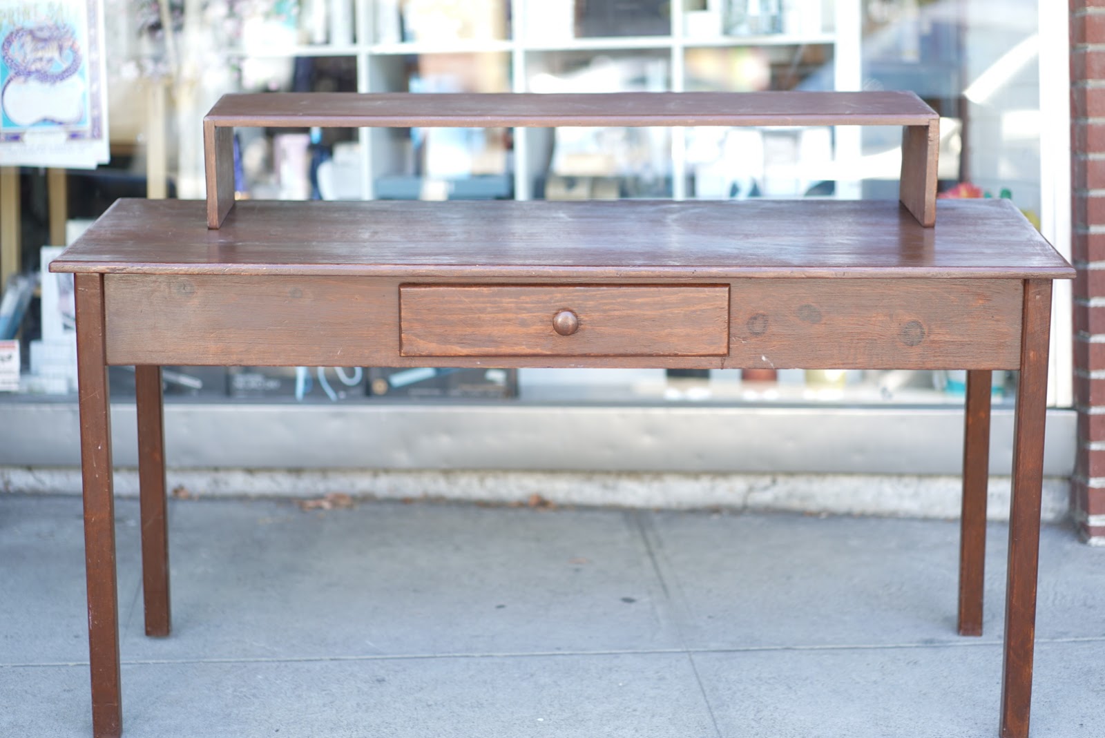 UHURU FURNITURE & COLLECTIBLES SOLD 30691 Pine Desk With Removable