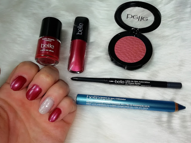 Belle makeup, colección Ocean Secret + look