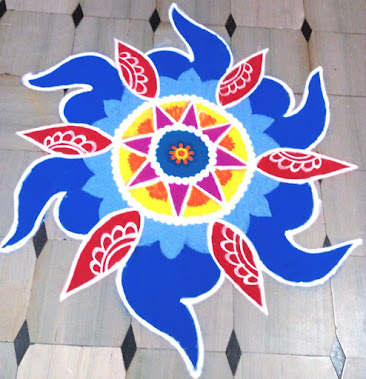 Art of Rangoli - Colorful rangoli designs for special festival occasions