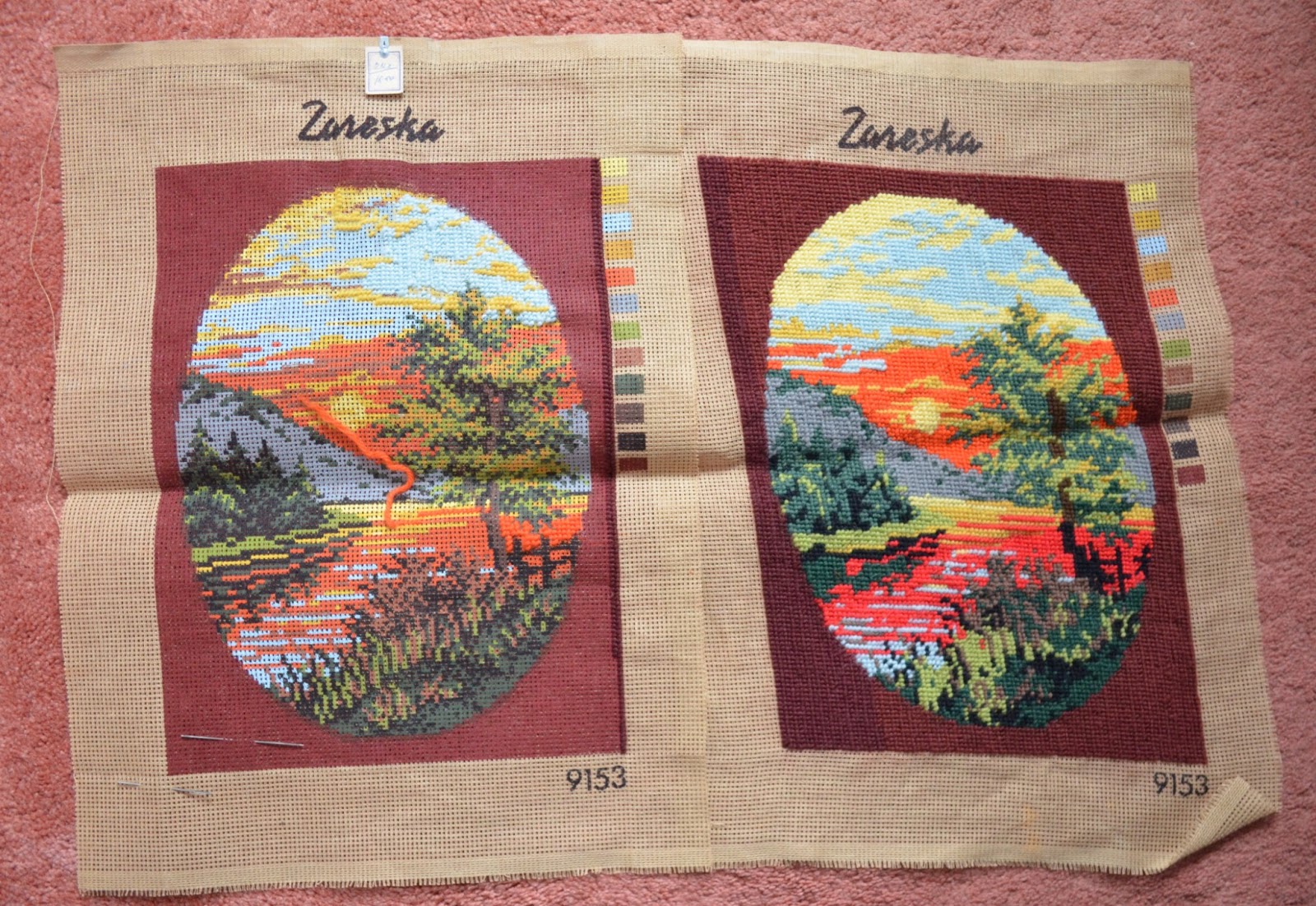 EveningEmma Tapestry kits and canvases on eBay