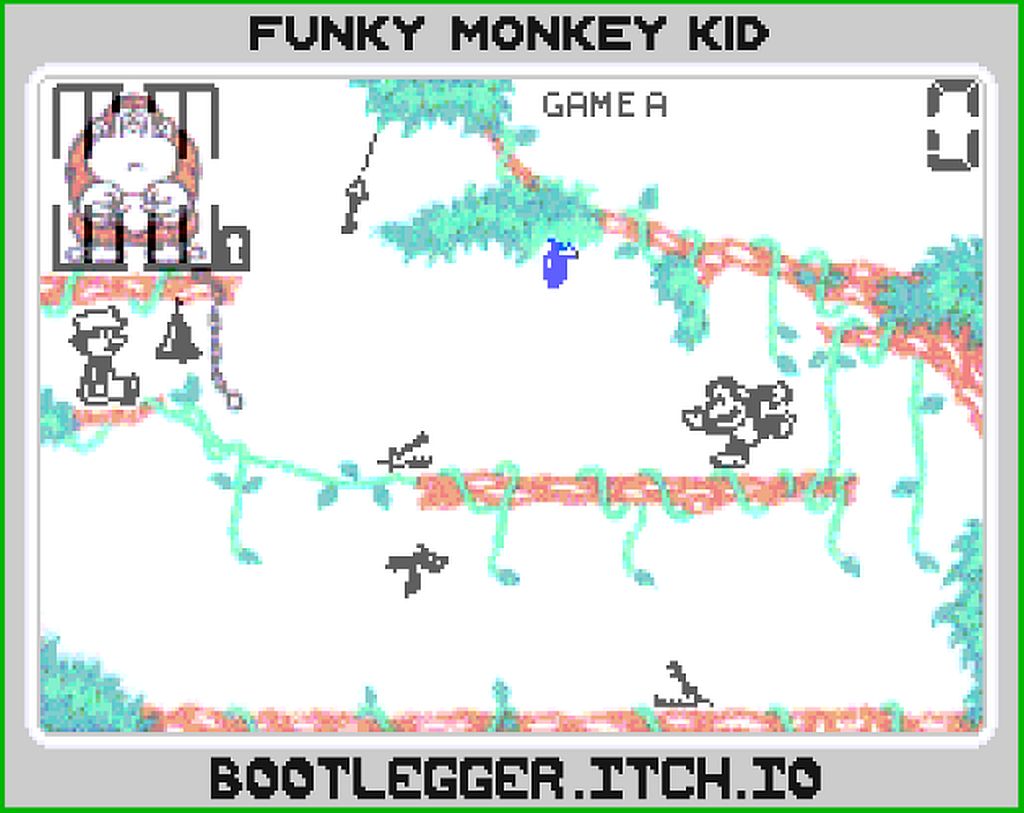 Indie Retro News: Funky Monkey Kid Game & Watch - Another Game & Watch