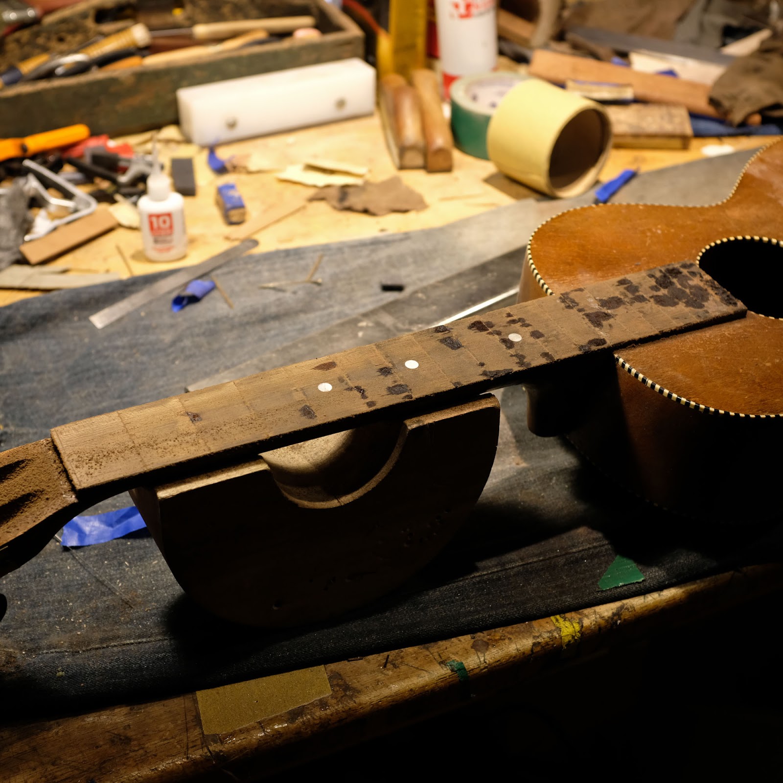 Those Dang Ebonized Maple Fretboards